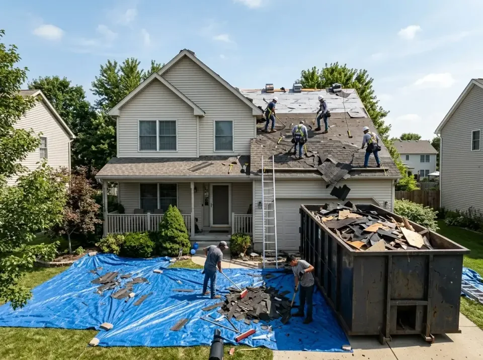 roof-replacement-debris-remova-004 — frequently asked questions, Cheapest Dumpster Rentals in Hudson, OH